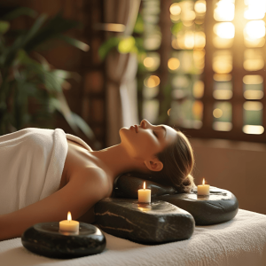 Hot stone massage